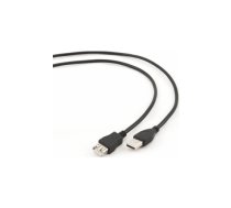 Kabelis Gembird USB Male - USB Female 4.5m Black | CCP-USB2-AMAF-15C  | 8716309064026