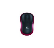 Logitech   LOGI M185 Wireless Mouse RED EER2 | 910-002240  | 5099206028869