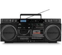 Medion LIFE® P66538 Retro-boombokss Black | 50076164 | 4061275229943