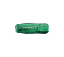 MEMORY DRIVE FLASH USB2 8GB/GREEN 3502460 INTENSO | 3502460  | 4034303015436