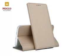 Mocco Smart Magnet Book Case Grāmatveida Maks Telefonam Xiaomi Mi 8 Lite / 8X Zeltains | MC-MAG-MI8LI-GO  | 4752168073223 | MC-MAG-MI8LI-GO