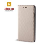 Mocco Smart Magnet Book Case Grāmatveida Maks Telefonam Xiaomi Redmi Note 5 / Redmi 5 Plus Zeltains | MC-MAG-C-XIANO5-GO  | 4752168041338 | MC-MAG-C-XIANO5-GO