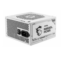 Barošanas bloks MSI MAG A850GL PCIE5 850W White | MAG A850GL PCIE5 WH | 4711377115391
