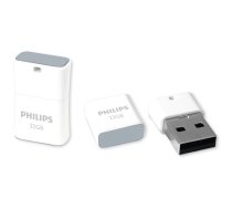 Philips USB 2.0 Flash Drive Pico Edition (pelēka) 32GB | FM32FD85B  | 8719274668374