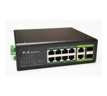 PoE switch 8ch 100Mbps +2G uplink 2 SFP | POE802PRO  | 9990000990092