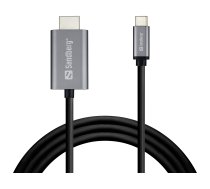 Sandberg 136-21 USB-C to HDMI Cable 2M | T-MLX54790 | 5705730136214