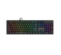 Klaviatūra Savio Styx Mechanical keyboard Blue Outemu | STYX BLUE | 5901986049517
