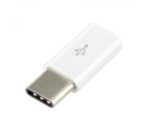 Sbox AD.USB-C W Micro USB 2.0 F. -> TYPE C M. White | T-MLX36101  | 0616320535582