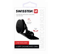 Swissten S-Grip DM6 Universāls Auto Stiprinājums Panelim Ar Magnētu | SW-CH-PA-DM6-BK  | 8595217456327 | SW-CH-PA-DM6-BK