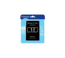 Verbatim Ārējais HDD Store & Go 1TB Black | 53023 | 023942530237