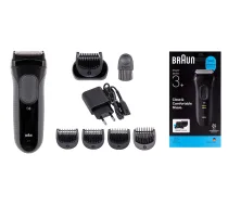 Braun 3000BT Foil shaver Trimmer Black, Grey | 3000BT | 8700216735568 | AGDBRAGOL0242