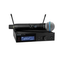 Shure SLXD24+E/B58 bezvadu mikrofons ar Beta 58A kapsulu | SLXD24+E/B58 | 042406898683 | MISSUHMIK0348