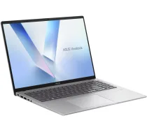 ASUS Vivobook 16 X1607AA-MB010W Ultra 5 325 16.0" WUXGA IPS-level panel 60Hz 300 nits AG 16GB DDR5 512GB SSD Intel Graphics WLAN + Bluetooth 1080p webcam 42Wh battery Windows 11 Cool Silver | X1607AA-MB010W | 4711636467612 | MOBASUNOTBAY6