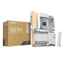 GIGABYTE X870E AERO X3D WOOD mātesplate - atbalsta AMD Ryzen 9000 CPU, 16+2+2 fāžu digitālais VRM, līdz 9000Hz DDR5 (OC), 2xPCIe 5.0 + 2xPCIe 4.0, Wi-Fi 7, 5GbE LAN, USB 4 | 577307 | 4719331878481 | WLONONWCRTD93