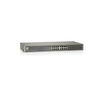Level One LevelOne FSW-1650 tīkla pārslēgs Nepārvaldīts Fast Ethernet (10/100) Pelēks | FSW-1650 | 4015867136447 | 56300