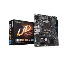 Gigabyte H610M K DDR4 MДЃtesplate / Intel H610 / Socket LGA 1700 / Micro ATX / PCIe 4.0 / M.2 NVMe | H610M K DDR4 | 4719331851675