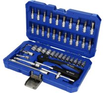 BT020046, Muciņu-bitu komplekts Brilliant Tools, 1/4″, 46-gab., CrV