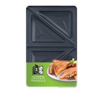 TEFAL Triangle toasted sandwich set for Snack Collection XA800212 Dimensions (W x L) 13 x 22.5 cm, Black 581840