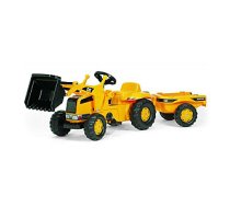 Pedāļu traktors ar kausu  un piekabi Rolly Kid CAT 023288  (2,5-5 gadiem) Vācija 583287