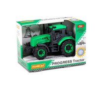 Traktors Progress ar inerciju kastē 18,8 cm PL91222 584137