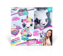 AIRBRUSH PLUSH Plīša DIY komplekts Vienradzis ar aerogrāfu, 25 cm 586112