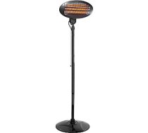 Tristar Heater KA-5287	 Patio heater, 2000 W, Number of power levels 3, Suitable for rooms up to 20 m², Black, IPX4 586832