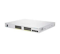 Cisco CBS250-24PP-4G-EU tīkla slēdzis pārvaldīts Gigabit Ethernet L2/L3 (10/100/1000), sudrabs 589117
