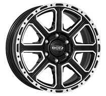 Dotz Kalahari dark Black/polished 8x18 6x139.7 ET20 CB106,0 Flat 1150 kg OKAGDBP20 Dotz 592574