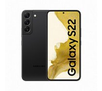 Samsung Galaxy S22 SM-S901B 15,5 cm (6,1 collas) ar divām SIM kartēm Android 12 5G C tipa USB 8 GB 128 GB 3700 mAh melns 600515