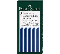 *Tintes kapsulas Faber-Castell, 5gab/iep, zilas 600870