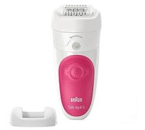 Braun Epilator Silk-épil 5 SE5500 Operating time (max) 30 min Bulb lifetime (flashes) Not applicable Number of power levels 1 Wet & Dry White/Pink 601000