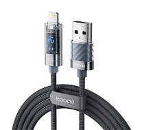 Toocki lādēšanas kabelis A-L, 1m, 12W (pelēks) 602397