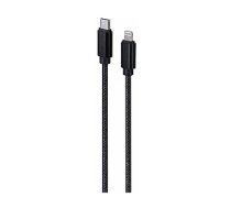 Kabelis Gembird USB Type-C Male - Lightning Male 1.8m Black 603957