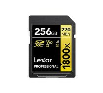 Lexar SDXC 256GB Professional 1800x UHS-II U3 (180/270MB/s) 559664