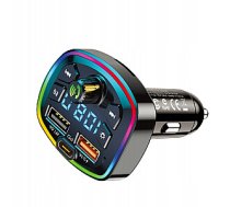 KAKUSIGA KSC-851 auto FM raidītājs QC 3.0 | 18W | USB Flash | Bluetooth 5.0 Melns 610757