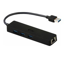 Hub USB I-TEC 1x RJ-45 + 3x USB-A 3.0 (U3GL3SLIM) 612230