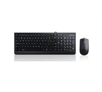 Lenovo USB Combo Keyboard & Mouse 300 Keyboard and Mouse Combo A keyboard & mouse combo that features a modern, space-saving design giving your desk a clean and stylish appeal. To go along with its design, the keyboard features a waterproof exterior 612550