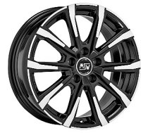 MSW 79 Gloss Black Full Polished 6,5x16 5x114.3 ET32 CB66,1 60° 600 kg W19332008T56 MSW 625056