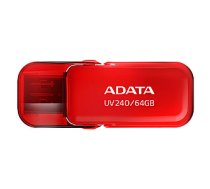 ADATA UV240 64GB USB Flash Drive, Red ADATA 624816
