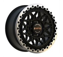 Fondmetal Bluster Matt Black Machined Lip 8,5x17 6x139.7 ET25 CB106,1 Flat 1250 kg RF19369 Fondmetal 631993