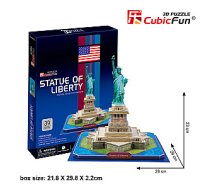 CubicFun 3D puzle Brīvības statuja 3883
