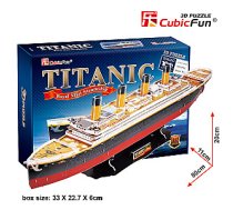 CubicFun 3D puzle Titaniks 3887