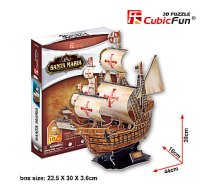 CubicFun 3D puzle Santa Maria 3889