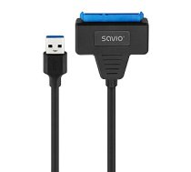 SAVIO AK-68 USB-A 3.1 Gen 1 (M) uz SATA (F) adapteris 2,5 collu diskdziņiem 639268