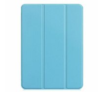 iLike Galaxy Tab A8 10.1 T510 / T515 Tri-Fold Eco-Leather Stand Case Sky Blue 640244