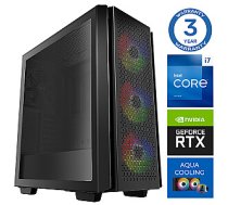 INTOP AQUA i7-14700F 32GB DDR5 500SSD M.2 NVME+2TB RTX3050 6GB no-OS 643251