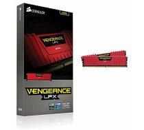 Corsair Vengeance LPX 16GB sarkans [2x8GB 3200MHz DDR4 CL16 1.35V DIMM] 88338