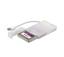 i-tec MySafe USB 3.0 Easy ārējais korpuss 2,5 collu HDD un SATA I/II/III 9,5 mm SSD diskiem, balts 588808