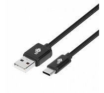 USB-USB C kabelis 1,5 m, melna virve 644511