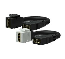 Keystone adapteris, HDMI A uzmava uz HDMI A galvas kabeļa modulis, balts — VCK450/W 646843